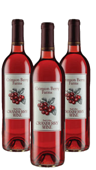 Crimson Berry Farms Cranberry Wine Trio